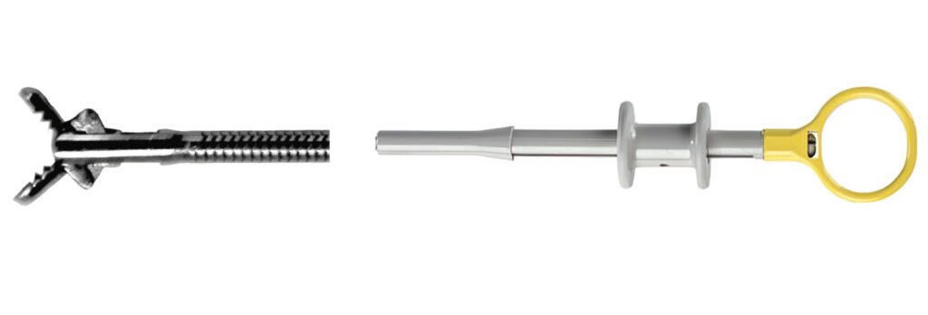 Щипцы биопсийные с зубчатыми браншами