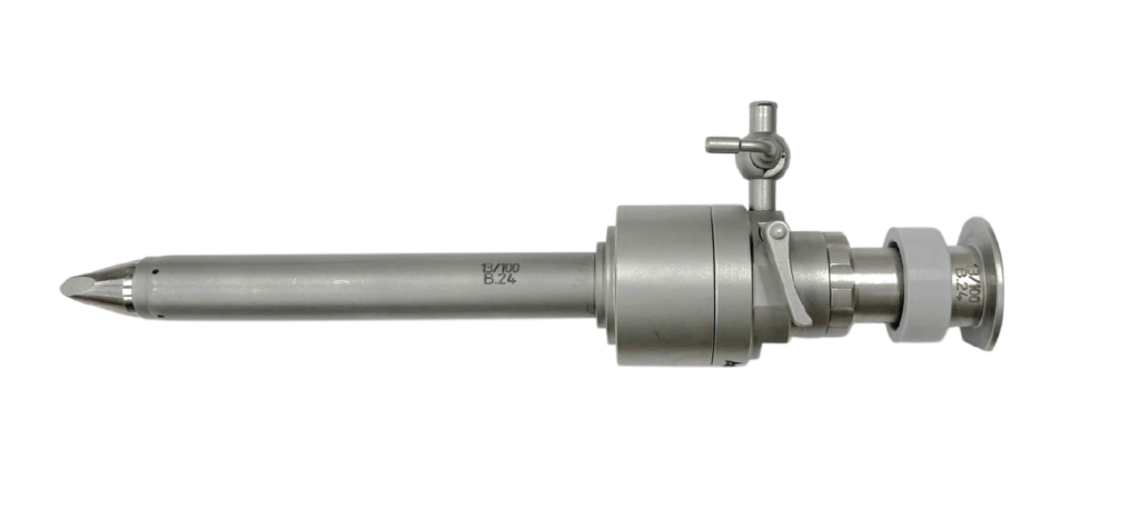 Троакар модульный лапароскопический с универсальным клапаном с краном