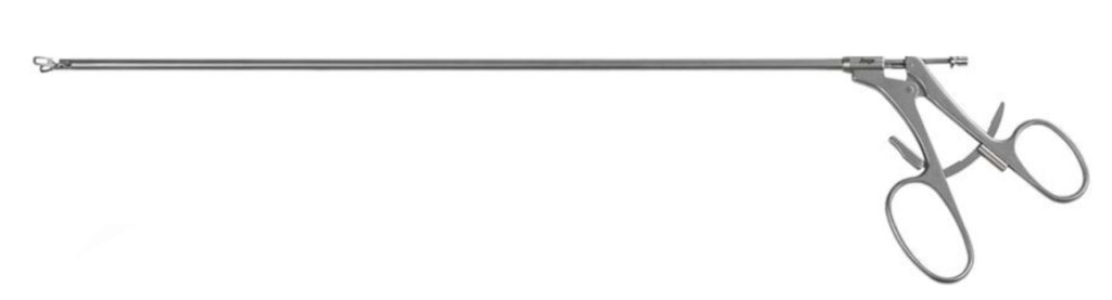 Зажим для холангиографии с кремальерой