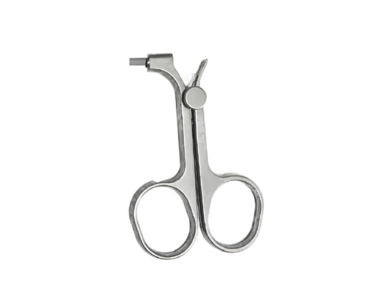 Рукоятка металлическая для сменной рабочей части с пружиной