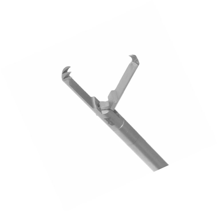 Зажим когтевой с кремальерой