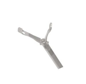 Зажим атравматичный по Babcock с кремальерой