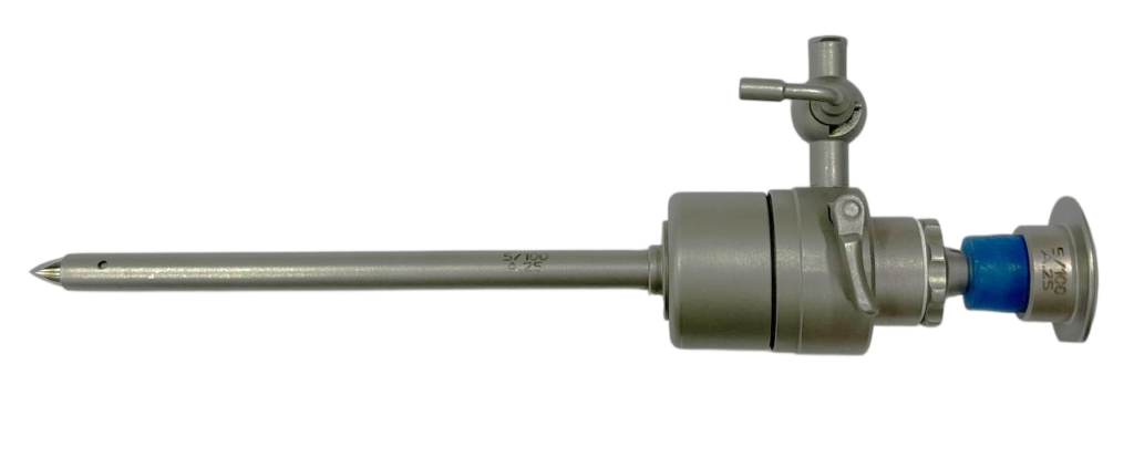 Троакар модульный лапароскопический с универсальным клапаном с краном