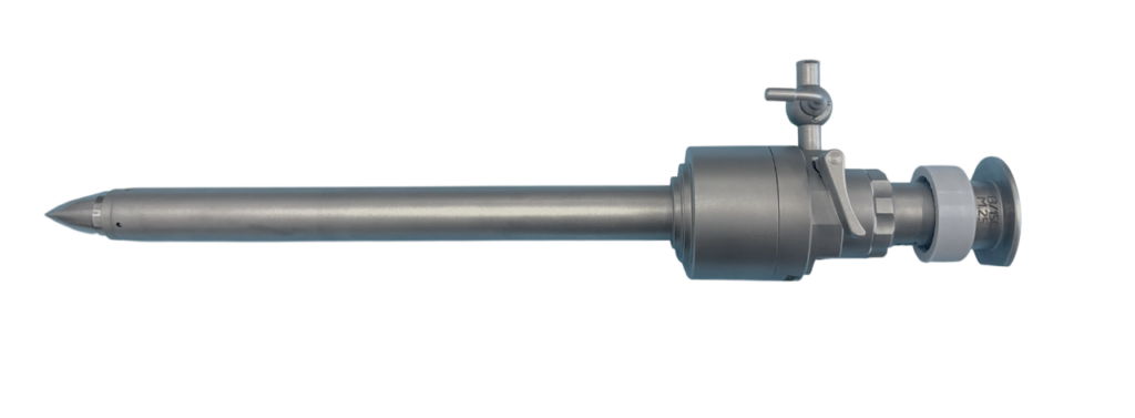 Троакар модульный лапароскопический с универсальным клапаном с краном