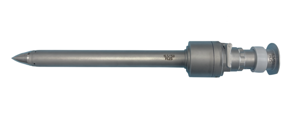 Троакар модульный лапароскопический с универсальным клапаном без крана