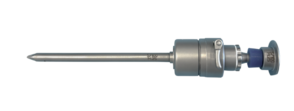 Троакар модульный лапароскопический с универсальным клапаном без крана