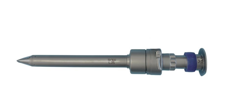 Троакар модульный лапароскопический с универсальным клапаном без крана