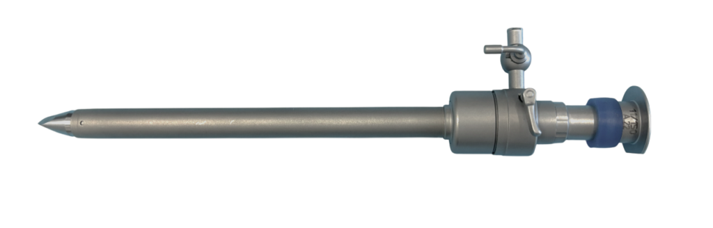 Троакар модульный лапароскопический с универсальным клапаном с краном
