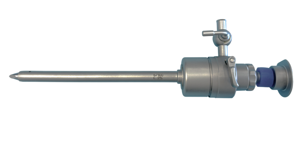 Троакар модульный лапароскопический с универсальным клапаном с краном