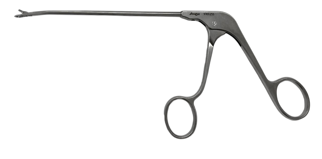 Щипцы артроскопические хирургические изогнутые вправо